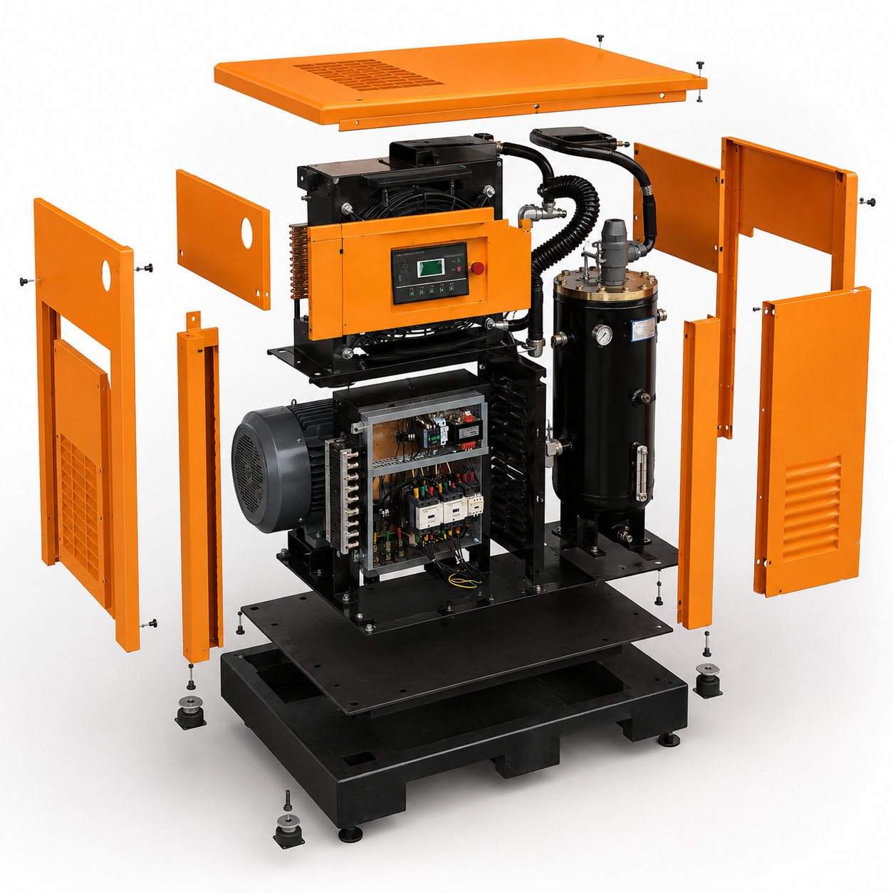 Air compressor accessory assembly